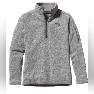 PATAGONIA WOMEN'S BETTER SWEATER 1/4 ZIP SIZE L